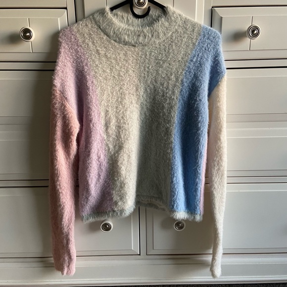 wild fable Sweaters - Colorblock Eyelash Sweater Wild Fable Target Size S